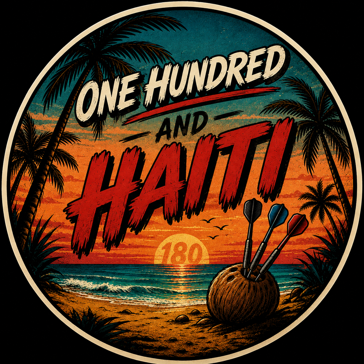 Sticker 100 and Haiti (Set 15 Stück)
