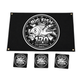 Starterset Big Fish (Flagge + 15 Sticker)
