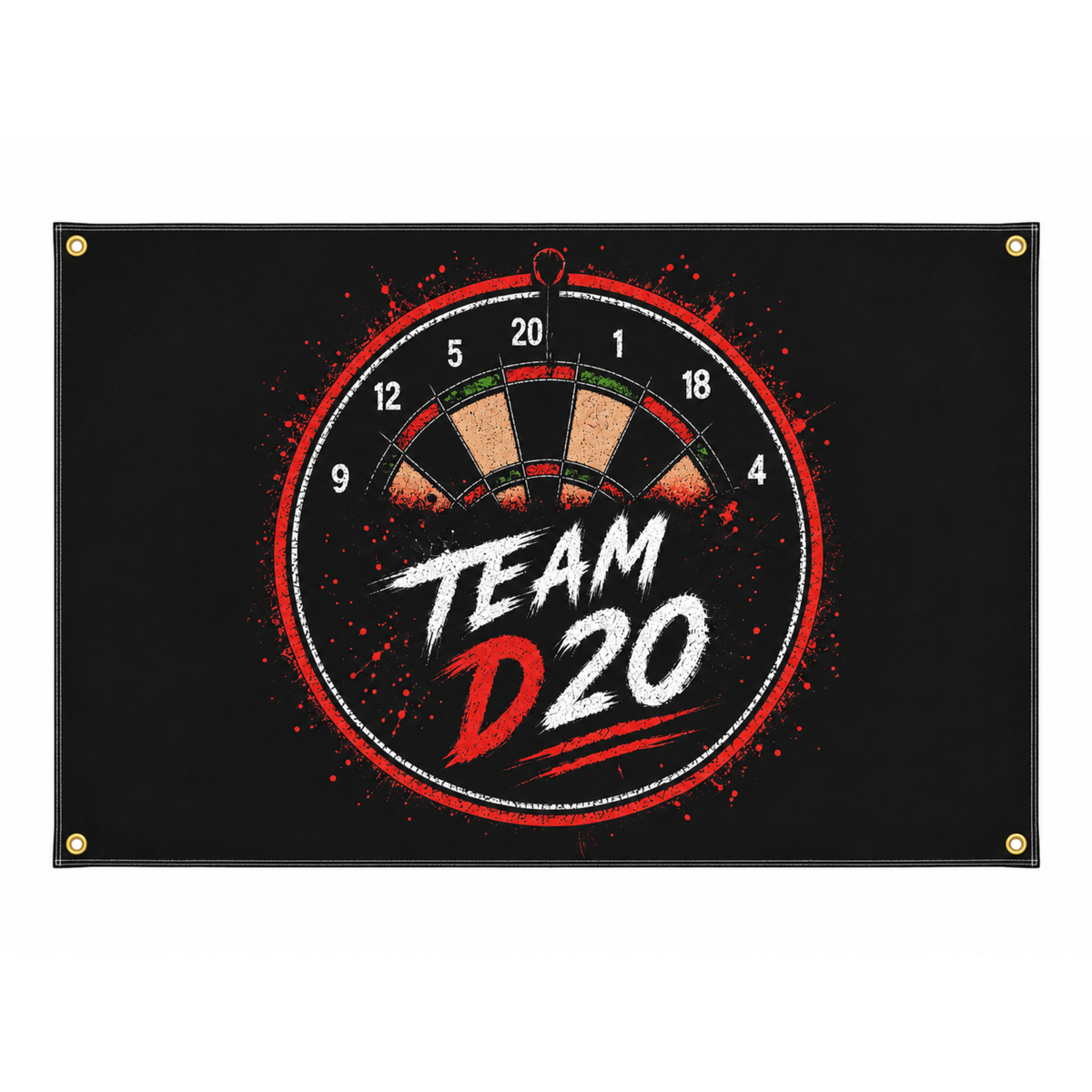Flagge - Team Doppel 20