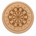 Schneidebrett "Dartsscheibe" + Gratis Sticker-Set