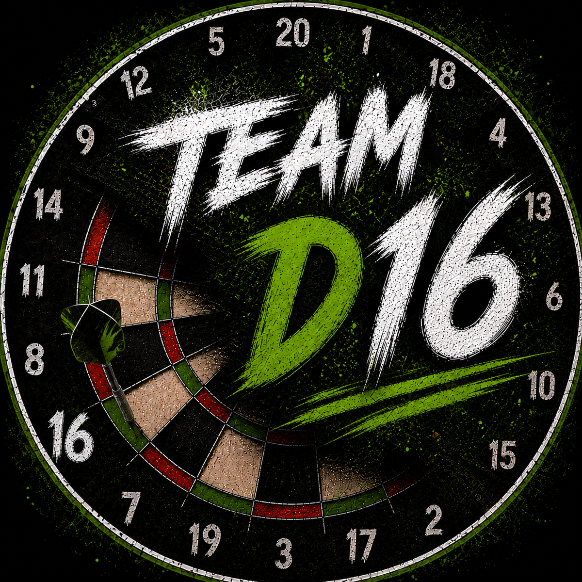 Sticker Team D16 (Set 15 Stück)